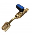 Llave Globo Medio Giro 1/4 Macho 1/4 Hembra Angulo 45º M1059