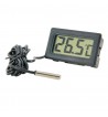 Termometro Digital Con Bulbo -50º a +70ºC TPM-10 Negro