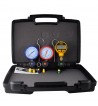 Manifold CPS Alta Baja y Vacuometro Digital R22-R134a-R404A MV5PD