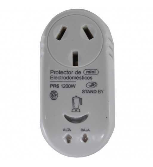 Protector de Tension 1200W Pequeños Electrodomesticos PR6