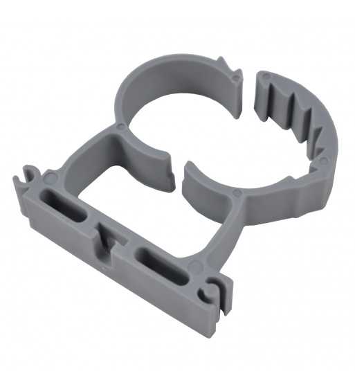 Abrazadera Regulable De Nylon Para 32 a 40mm Gris Clampy PY