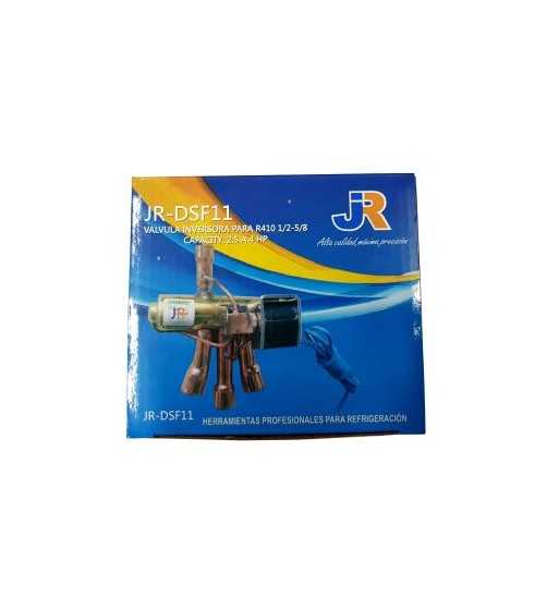 Valvula Inversora JR Para 2,5HP a 4HP 1/2 y 5/8 (7500 a 12000) Frigorias R410a