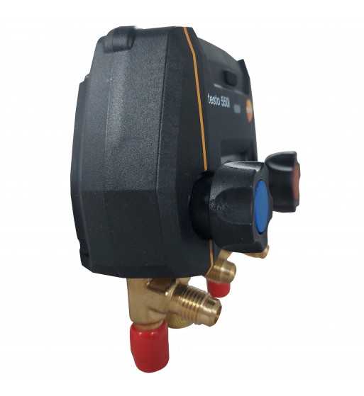 Manifold digital controlado por App con Bluetooth testo 550i
