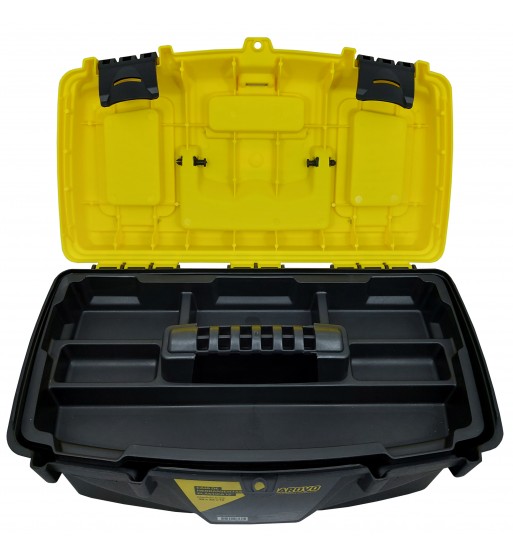 caja de herramientas plásticas 15" Mediana 39x22x19cm Barovo SCHP01-15
