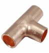 Union Tee de cobre 1/4